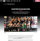 BCWHF Women Warriors